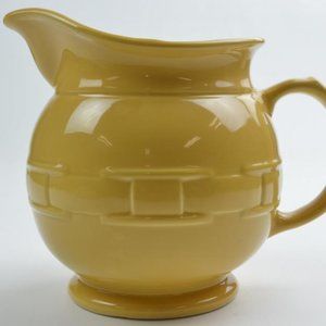 Longaberger  Pitcher Woven Traditions Butternut